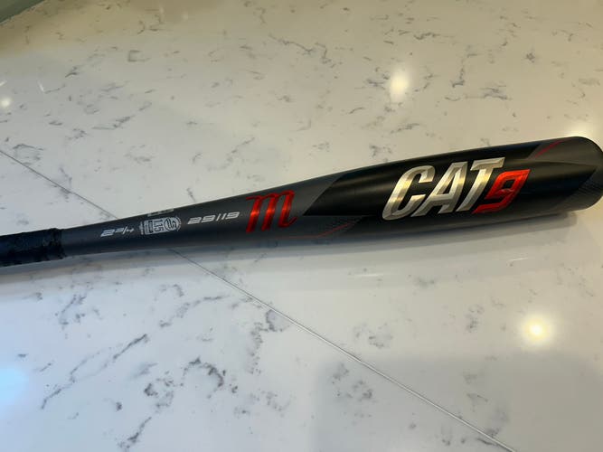 Used 2021 Marucci USSSA Certified Alloy 19 oz 29" CAT9 Bat