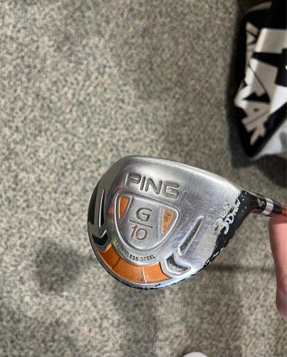 Used Men's Ping G10 Fairway Wood Right Handed Regular Flex 3 Wood