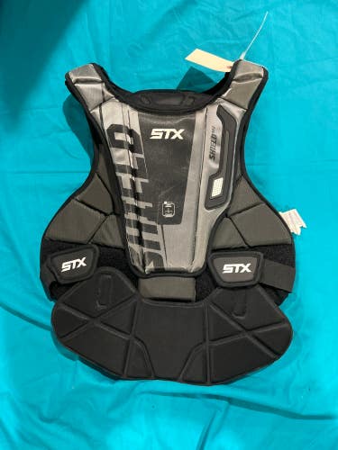 Gray Used Small Adult STX Shield 400 Chest Protector