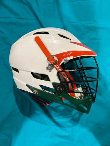 White Used Adult Cascade Pro-7 Helmet