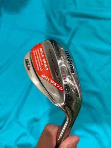 New Men's Wilson harmonized Wedge Right Handed Wedge Flex 56 Degree Steel Shaft