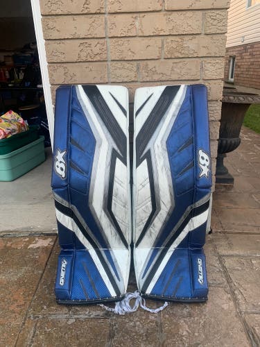 Used  Brian's Pro Stock Gnetik V Goalie Leg Pads