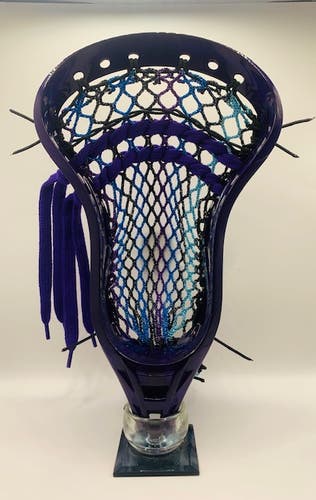 New Box Strung Far North Lacrosse Purple Galaxy "Vipr1" Head