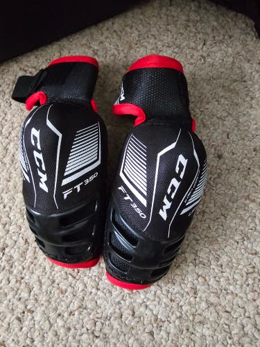 Used Junior Large CCM JetSpeed FT350 Elbow Pads