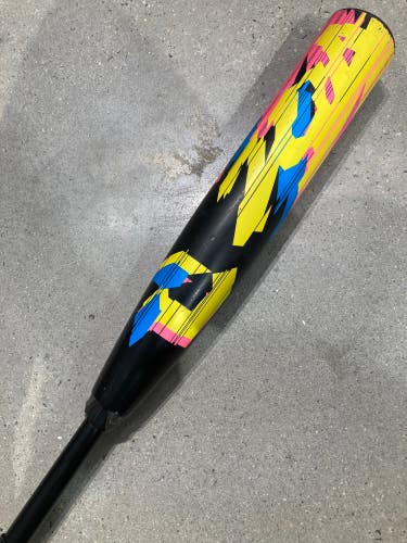 Used USSSA Certified 2023 DeMarini Zoa Glitch Composite Bat 31" (-8)