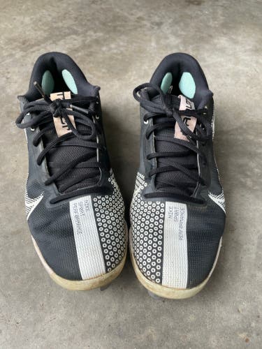 Black Used Men's Low Top Metal