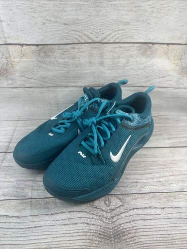 NEW Men's Size 12 Nike Court Air Zoom NXT HC Tennis Shoes Teal DV3276 301 Pro