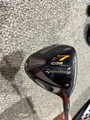 Used Men's TaylorMade R7 CGB Max Fairway Wood Right Handed Regular Flex 3 Wood