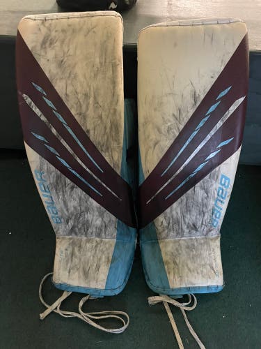 Used  Bauer Pro Stock Hyperlite Goalie Leg Pads