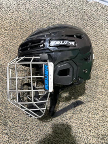 Black Used Medium Bauer IMS 5.0 Helmet