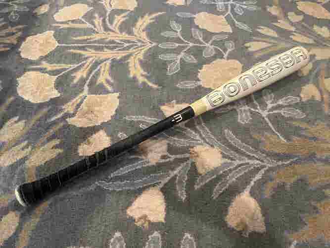 Used 2023 Warstic Bonesaber Hybrid BBCOR Certified Bat (-3) Hybrid 29 oz 32"