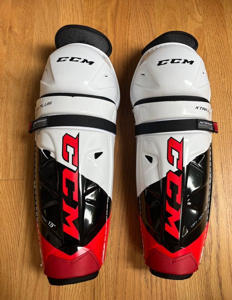 Lightly Used CCM Jetspeed Xtra Plus 13” Hockey Shin Pads