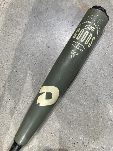 Used BBCOR Certified 2021 DeMarini The Goods Bat 33" (-3)