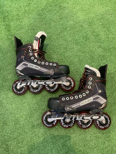 Used Senior Bauer Vapor X400R Inline Skates Regular Width Size 6