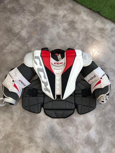 Used Senior Large CCM Eflex 5 pro Goalie Chest Protector