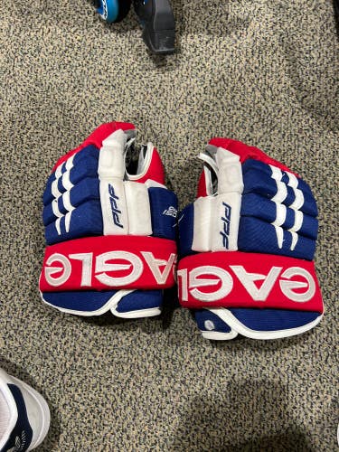 Blue Used Senior Eagle X905i Gloves 13"