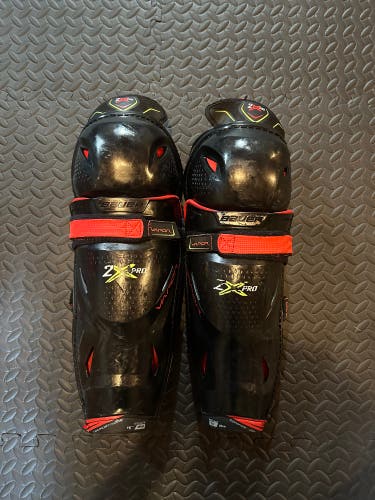 Used Bauer Vapor 2x Pro 15" Hockey Shin Pads
