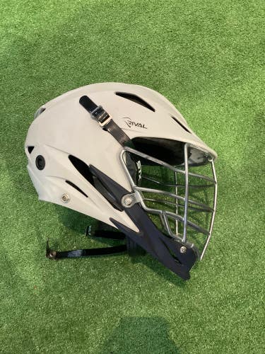 Gray Used Adult STX Rival Helmet