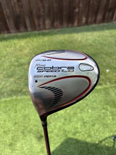 LEFT HAND King Cobra Speed LD 5000 Inertia F | 9° Driver  Stiff ALDILA Graphite