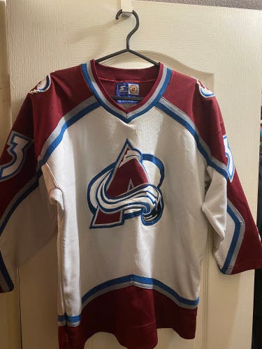 Avalanche Roy #33 Starter Jersey L/XL