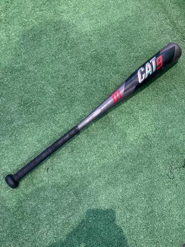 Used Kid Pitch (9YO-13YO) 2021 Marucci CAT9 Bat USSSA Certified (-10) Alloy 19 oz 29"