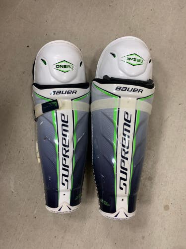 Used Senior Bauer Supreme One80 Shin Pads 15"