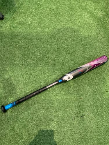 Gray Used 2020 DeMarini CF Bat (-10) Composite 21 oz 31"