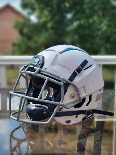 White Schutt F7  Helmet Youth Size Large