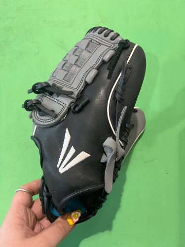 Gray Used Easton Slate Right Hand Throw Pitcher's Softball Glove 12"