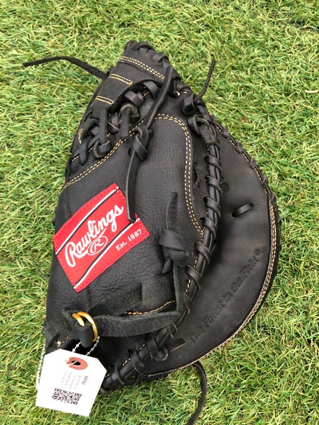 Used Kid Pitch (9YO-13YO) Rawlings Renegade Right Hand Throw Catcher's Baseball Glove 31.5"