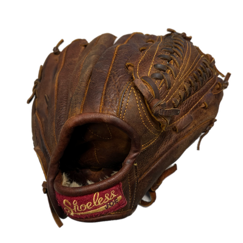 Used Brown Right Hand Throw Baseball Glove