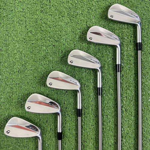 TaylorMade P7MB Forged Iron Set 5-PW Steelfiber i95cw Extra Stiff X Flex -1”