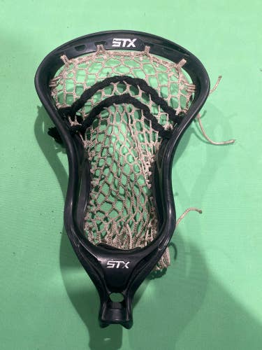 Black Used Attack & Midfield STX Stallion 700 Strung Head