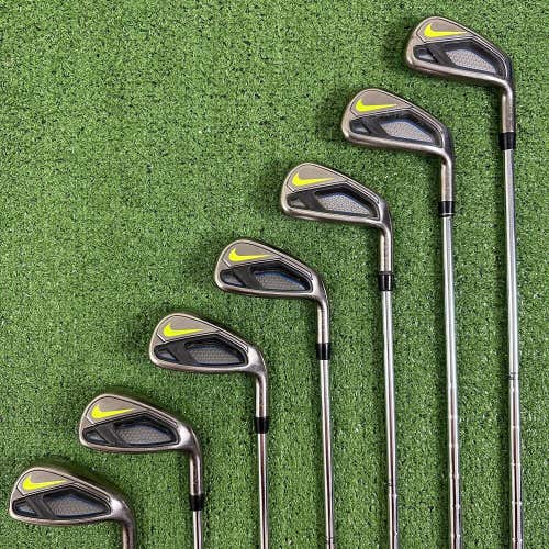 READ Nike Vapor Fly Iron Set 5-PW AW True Temper ZT 85 Stiff Flex RH +1/2