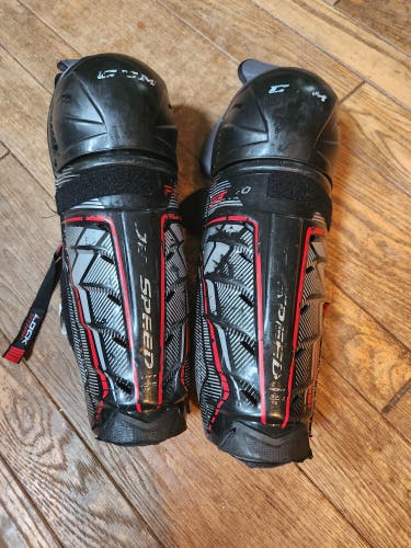 Used CCM JetSpeed FT370 13" Shin Pads