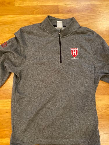 New Harvard Lacrosse 1/4 Zip ThermaFit