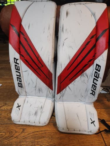 Used 32" Bauer Vapor 3X Goalie Leg Pads
