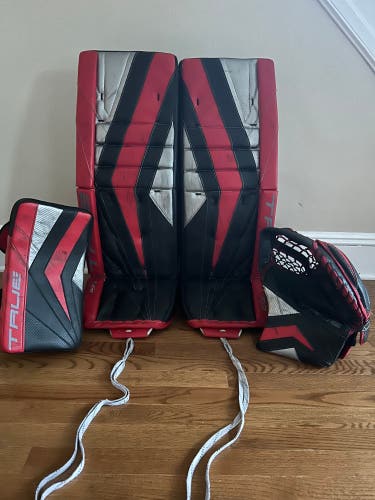 Used  True Regular Pro Stock Catalyst PX3 Goalie Full Set