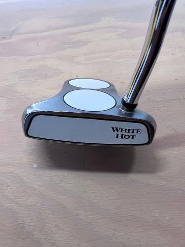 White Used  Mallet Right Handed Uniflex 34.5" White Hot Putter