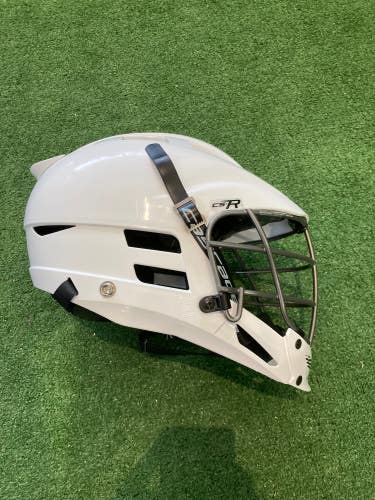 White Used Youth Cascade CS-R Youth Helmet