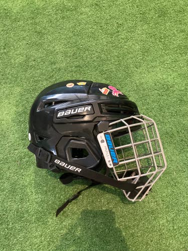 Black Used Small Bauer IMS 5.0 Helmet