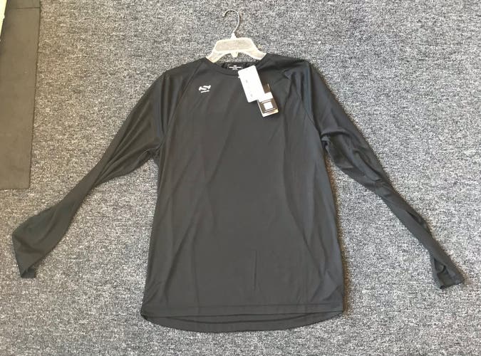 True Triple Tee LS BLK SM