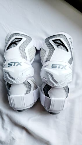 Brand New STX Cell 6/VI Arm Guards White (Small)