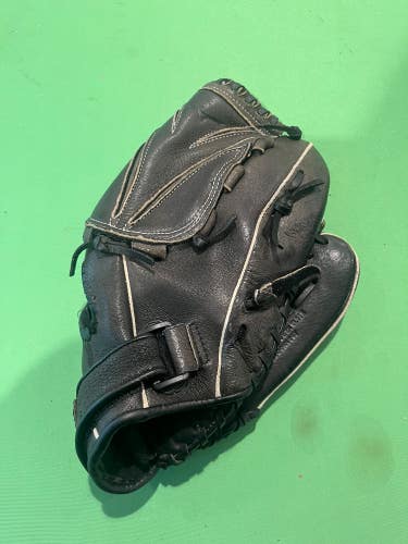 Black Used Mizuno Finch Right Hand Throw Pitcher's Softball Glove 12.5"