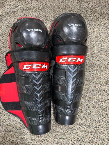 Used Senior CCM RBZ Shin Pads 15"