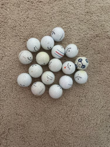 Used Refurbished Callaway Balls 17