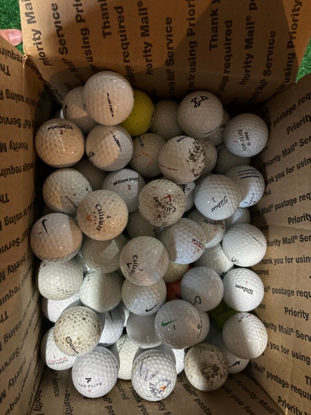 Used 100 Pack Assorted Balls