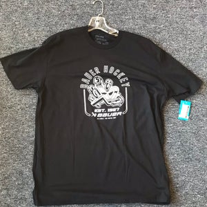 Bauer SS Grab Tee SR BLK XXL