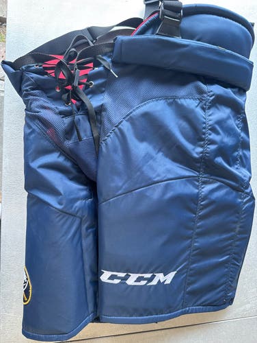 New Buffalo Sabers Blue Senior XL+1 CCM HPUCLX Pro Stock Hockey Pants