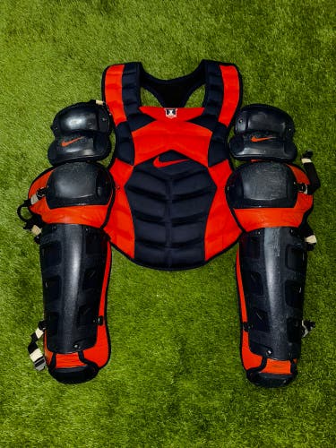 Nike Pro Catchers Gear University of Illinois Team Issued 16”